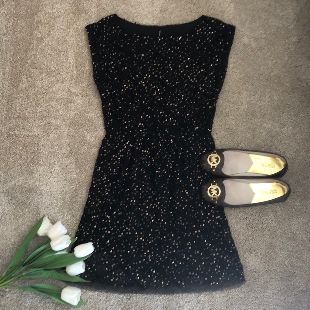 W118 by WALTER BAKER Beaded Sequin Dress